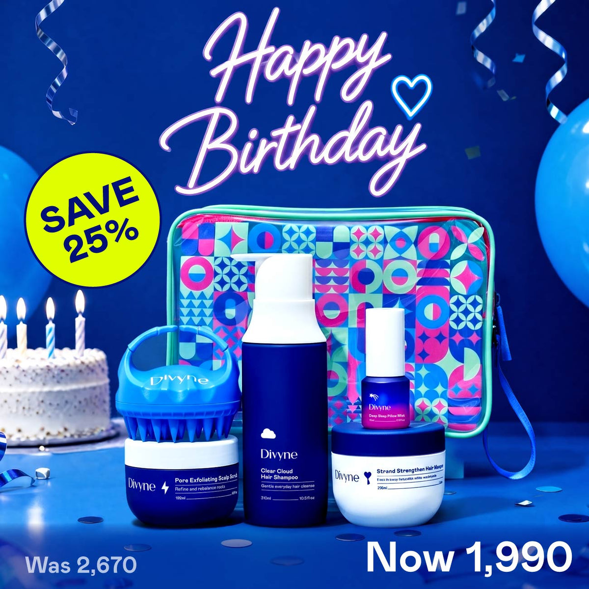 Birthday Haircare Set